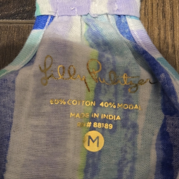 NWT Lilly Pulitzer Aleida Shore Perfection Tank Top - Picture 5 of 7